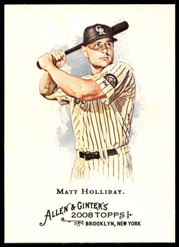 2008 Topps Allen & Ginter Matt Holliday #70 (Front)