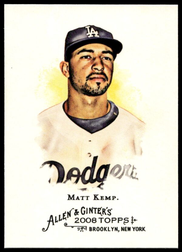 2008 Topps Allen & Ginter Matt Kemp #266 (Front)