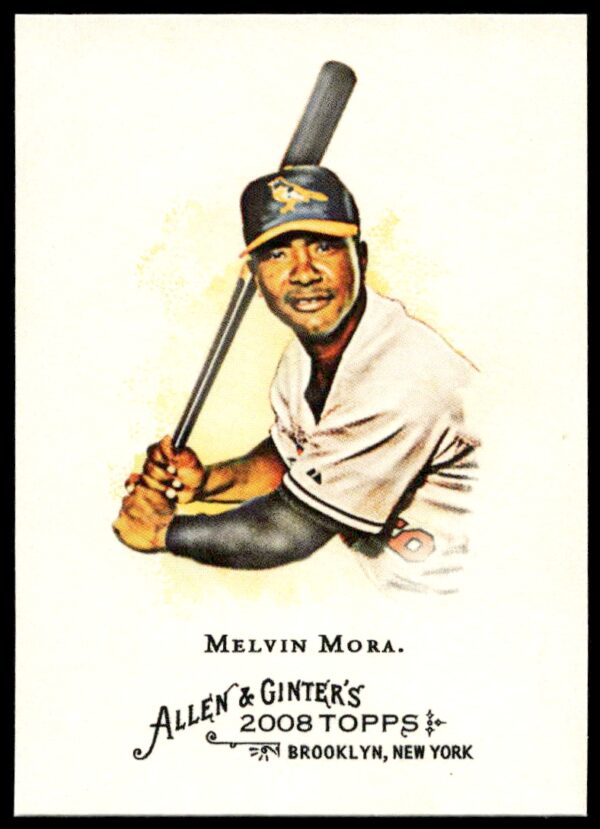 2008 Topps Allen & Ginter Melvin Mora #194 (Front)