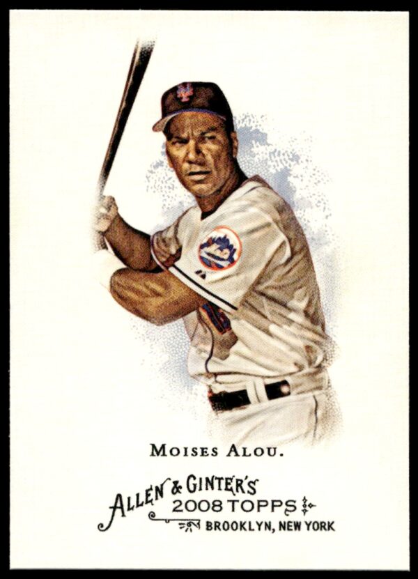 2008 Topps Allen & Ginter Moises Alou #181 (Front)