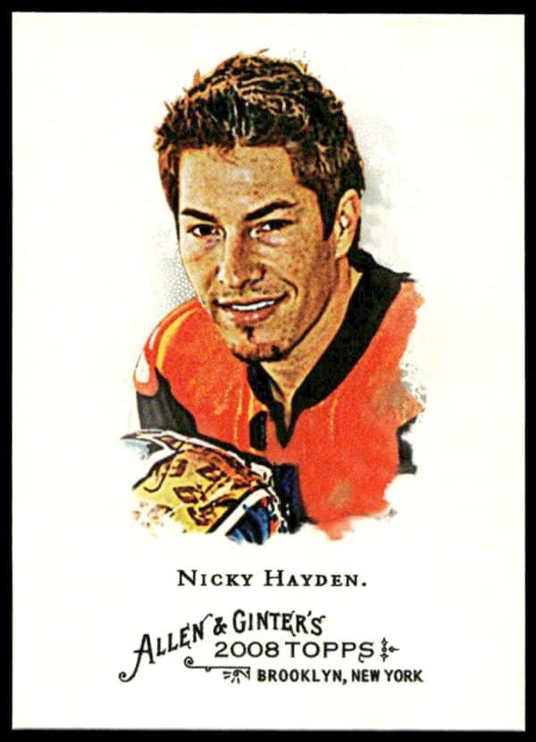 2008 Topps Allen & Ginter Nicky Hayden #59 (Front)