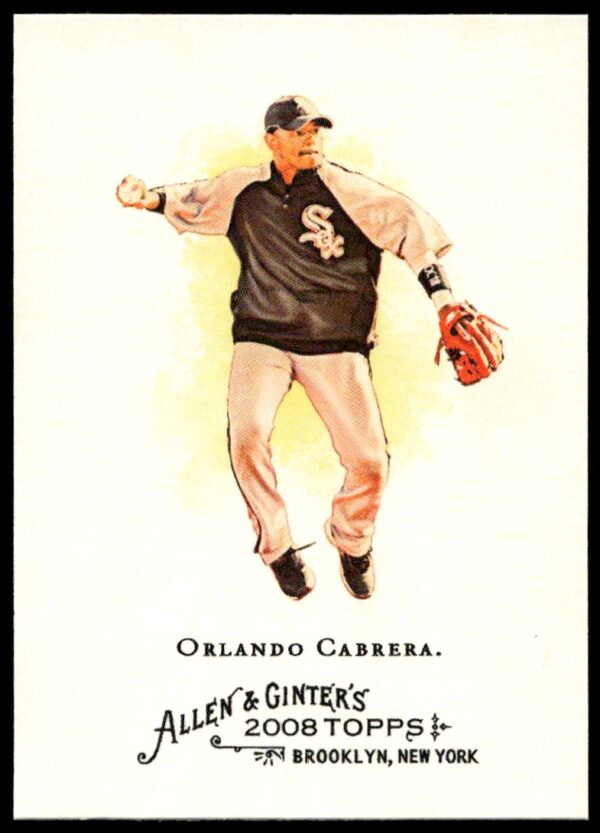 2008 Topps Allen & Ginter Orlando Cabrera #151 (Front)