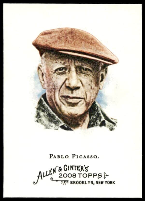 2008 Topps Allen & Ginter Pablo Picasso #172 (Front)