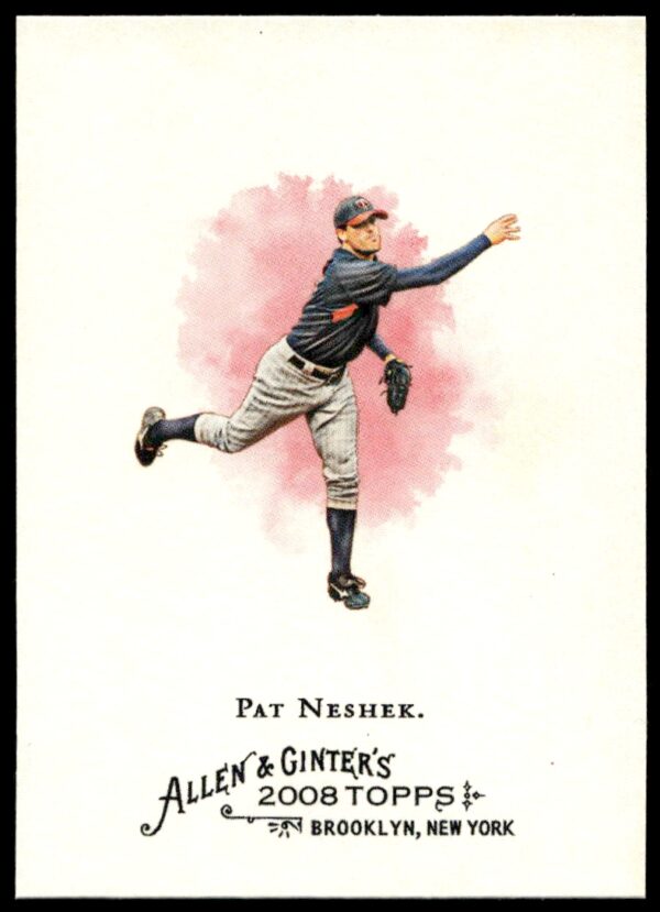 2008 Topps Allen & Ginter Pat Neshek #307 (Front)