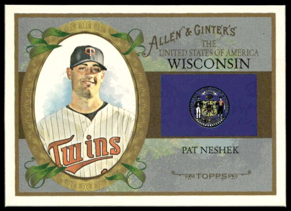 2008 Topps Allen & Ginter Pat Neshek United States #US49 (Front)