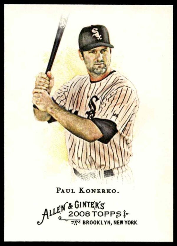 2008 Topps Allen & Ginter Paul Konerko United States #41 (Front)