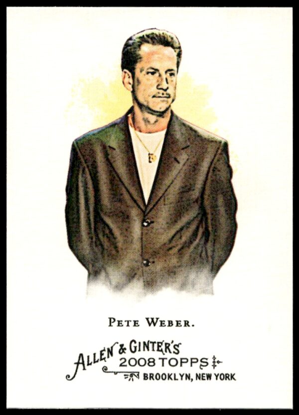 2008 Topps Allen & Ginter Pete Weber #288 (Front)