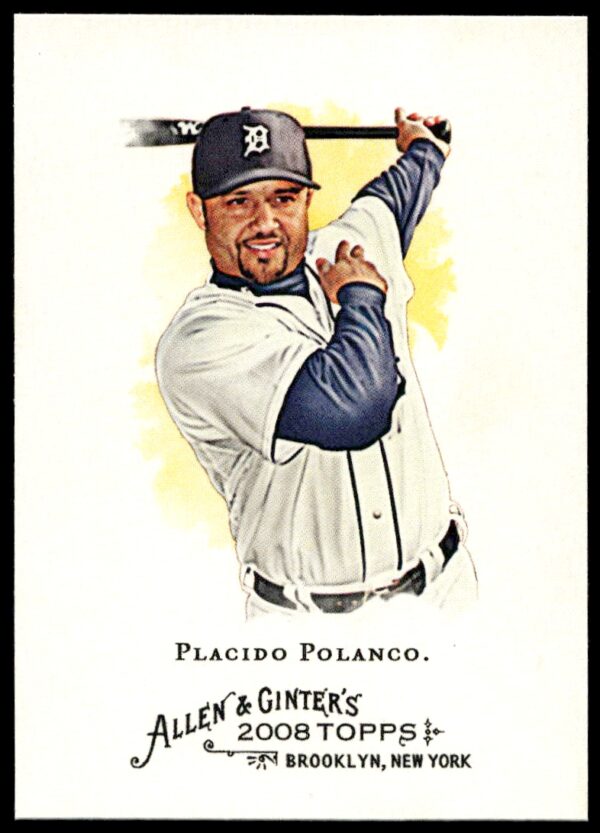 2008 Topps Allen & Ginter Placido Polanco #338 (Front)