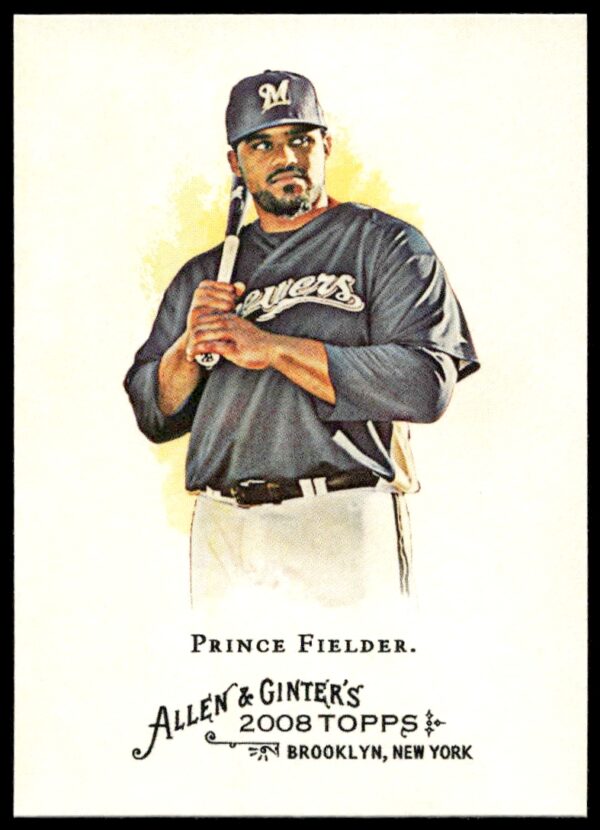 2008 Topps Allen & Ginter Prince Fielder #60 (Front)