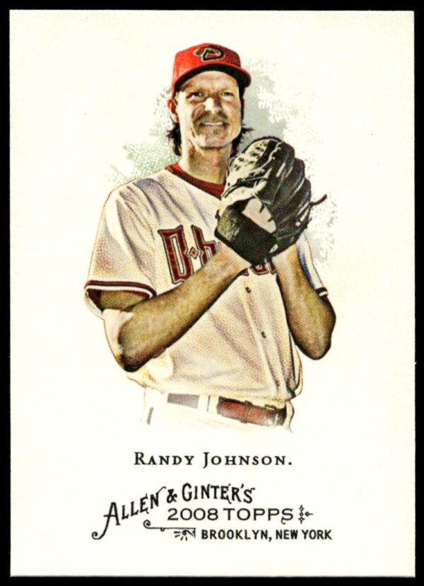 2008 Topps Allen & Ginter Randy Johnson #305 (Front)