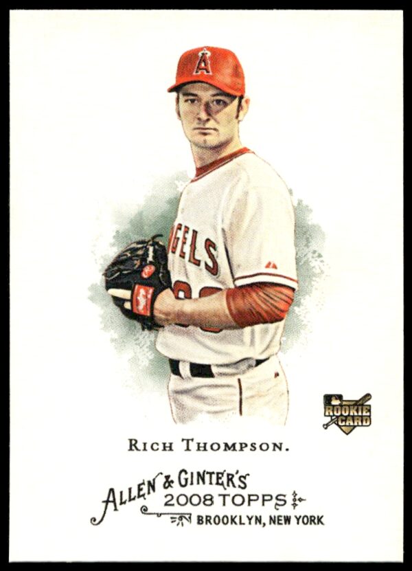 2008 Topps Allen & Ginter Rich Thompson #291 (Front)