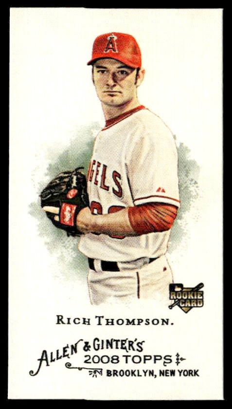 2008 Topps Allen & Ginter Rich Thompson Mini #291 (Front)