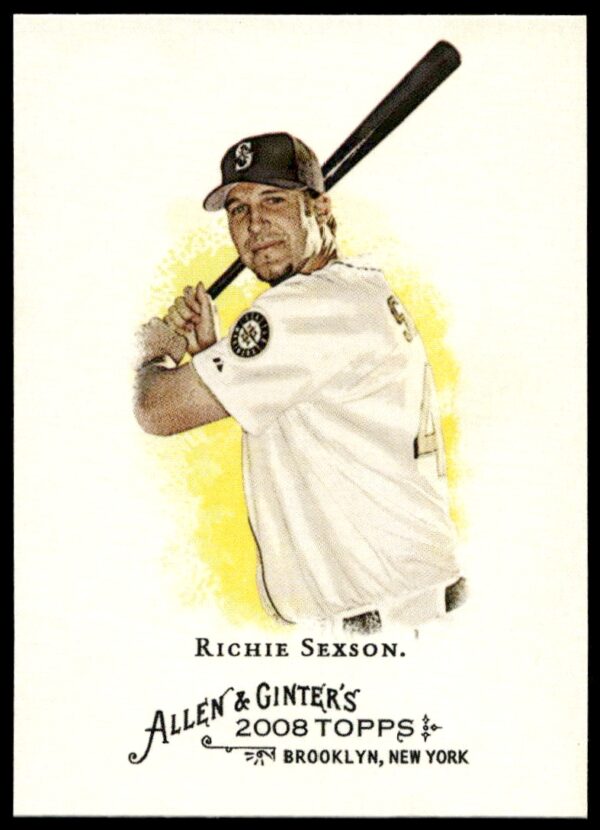 2008 Topps Allen & Ginter Richie Sexson #328 (Front)