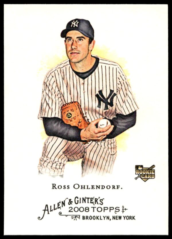 2008 Topps Allen & Ginter Ross Ohlendorf #157 (Front)