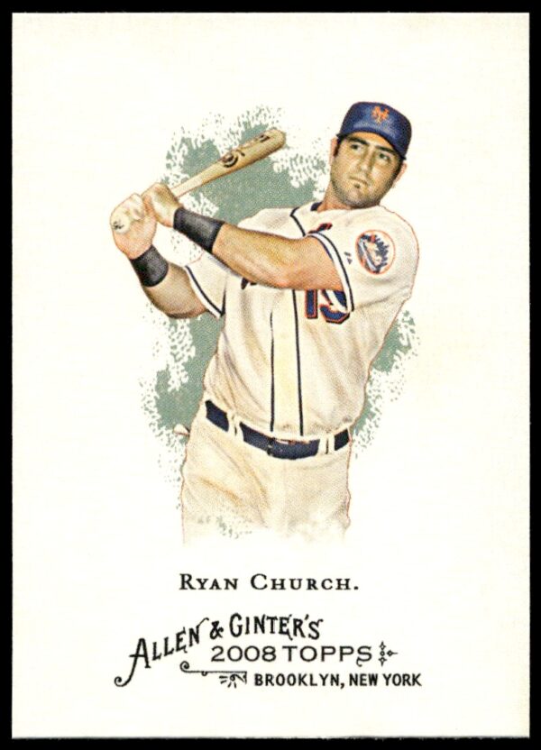 2008 Topps Allen & Ginter Ryan Church #309 (Front)