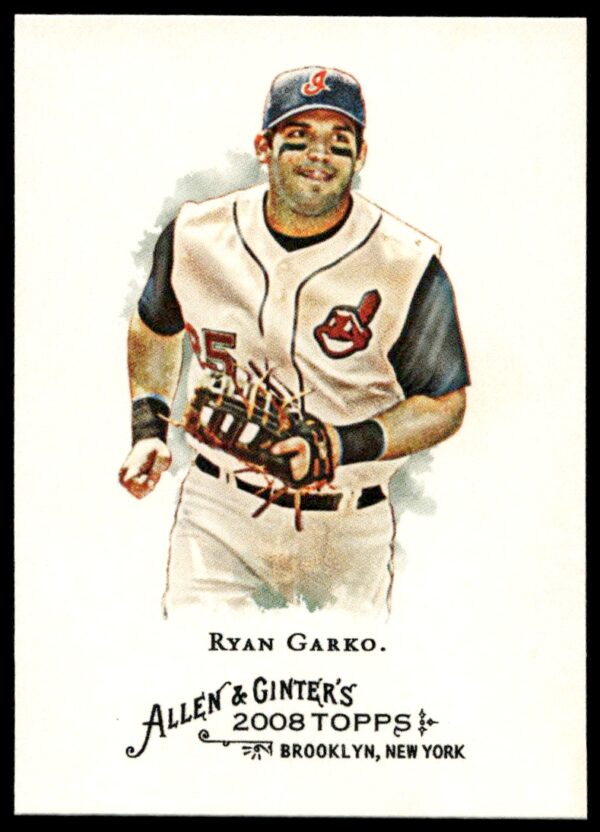 2008 Topps Allen & Ginter Ryan Garko #241 (Front)