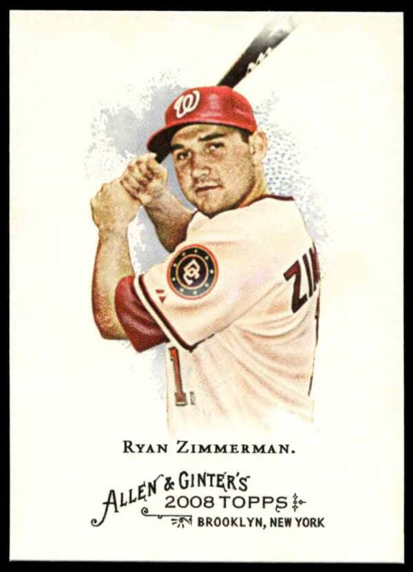 2008 Topps Allen & Ginter Ryan Zimmerman #31 (Front)