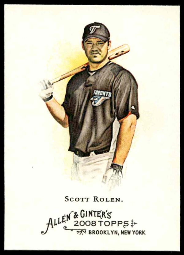 2008 Topps Allen & Ginter Scott Rolen #91 (Front)