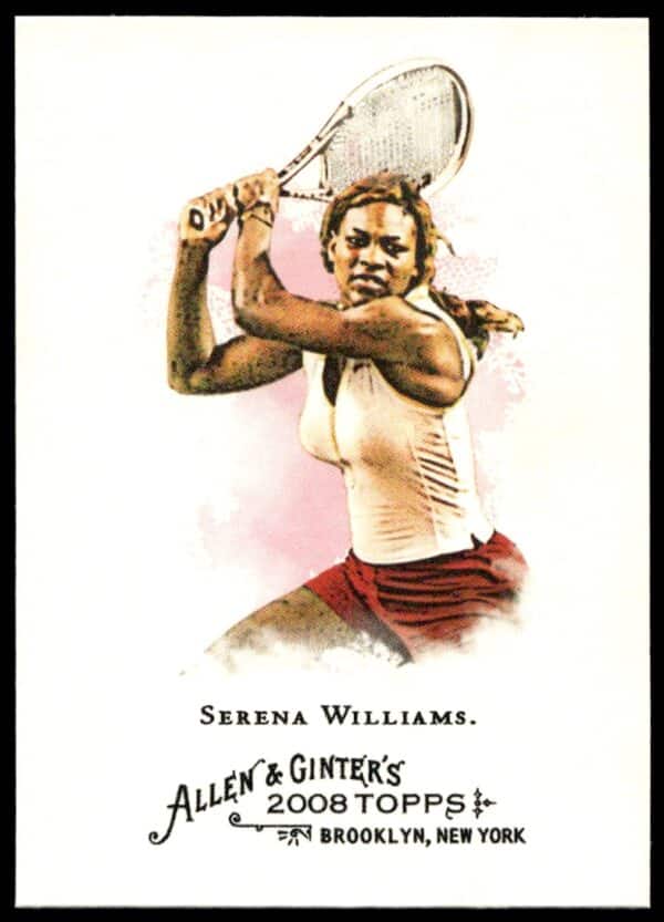 2008 Topps Allen & Ginter Serena Williams #249 (Front)