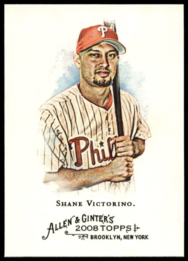 2008 Topps Allen & Ginter Shane Victorino #49 (Front)