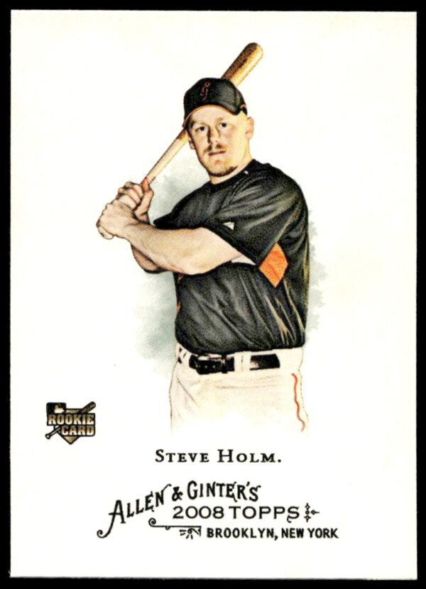 2008 Topps Allen & Ginter Steve Holm #198 (Front)