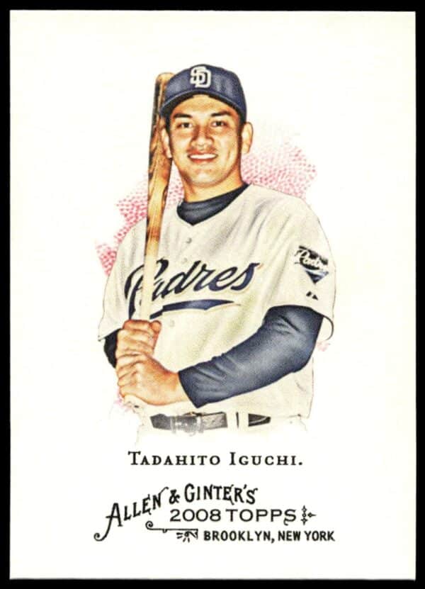 2008 Topps Allen & Ginter Tadahito Iguchi #73 (Front)