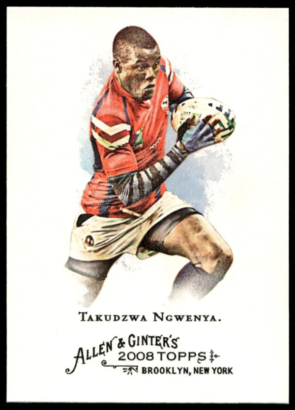 2008 Topps Allen & Ginter Takudzwa Ngwenya #242 (Front)