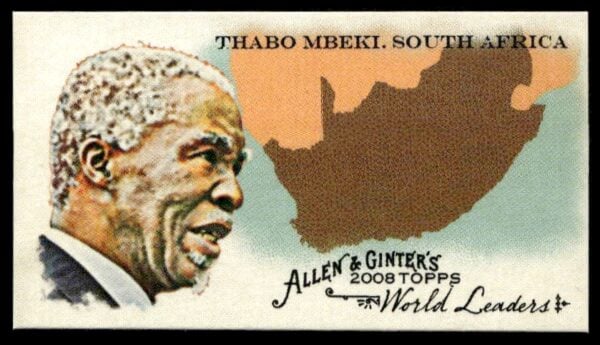 2008 Topps Allen & Ginter Thabo Mbeki