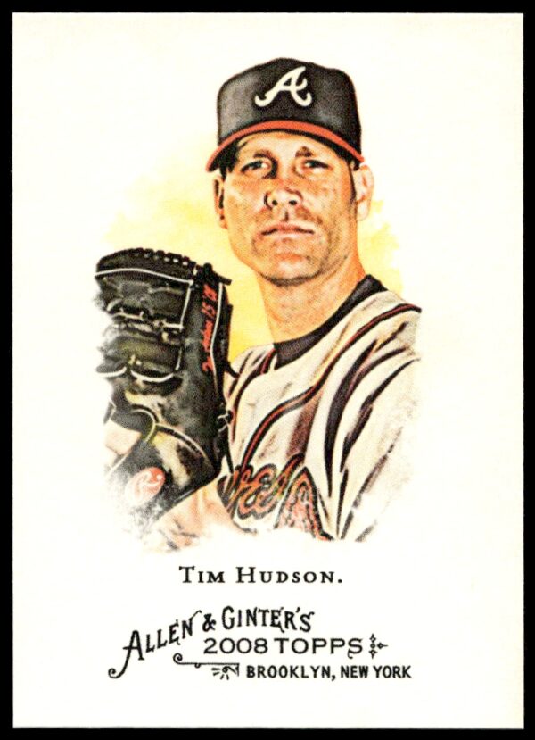 2008 Topps Allen & Ginter Tim Hudson #221 (Front)