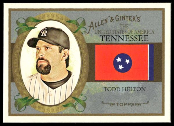 2008 Topps Allen & Ginter Todd Helton United States #US42 (Front)