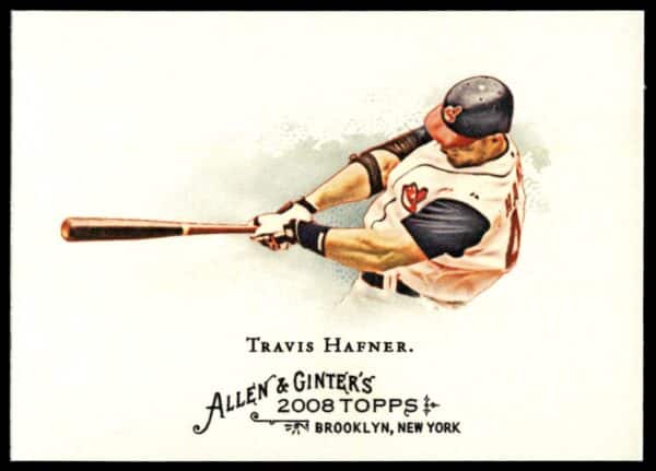 2008 Topps Allen & Ginter Travis Hafner #75 (Front)