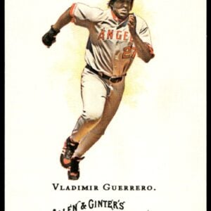 2008 Topps Allen & Ginter Vladimir Guerrero #20 (Front)