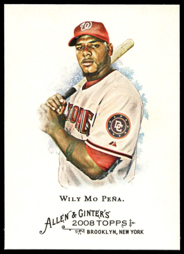 2008 Topps Allen & Ginter Wily Mo Pena #321 (Front)