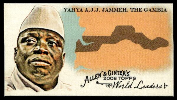 2008 Topps Allen & Ginter Yahya A.J.J. Jammeh