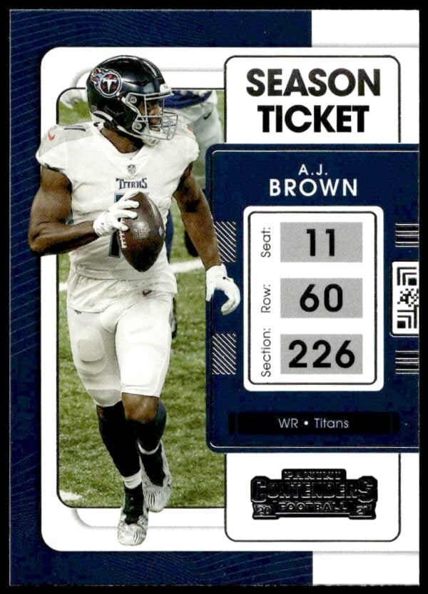 2021 Panini Contenders A.J. Brown #96 (Front)