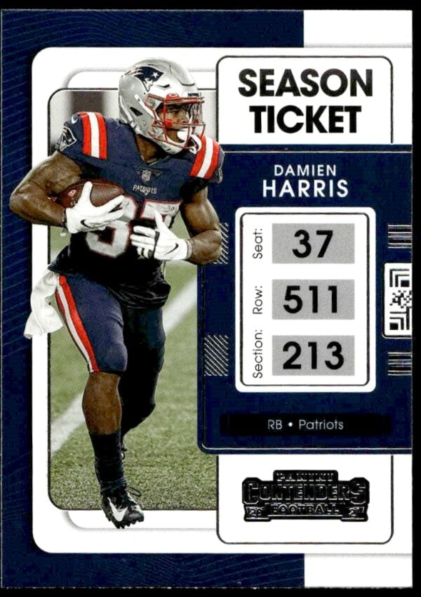 2021 Panini Contenders Damien Harris #69 (Front)