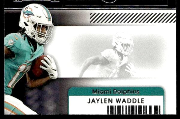 2021 Panini Contenders Jaylen Waddle / DeVonta Smith Round Numbers #RN-DSM (Front)