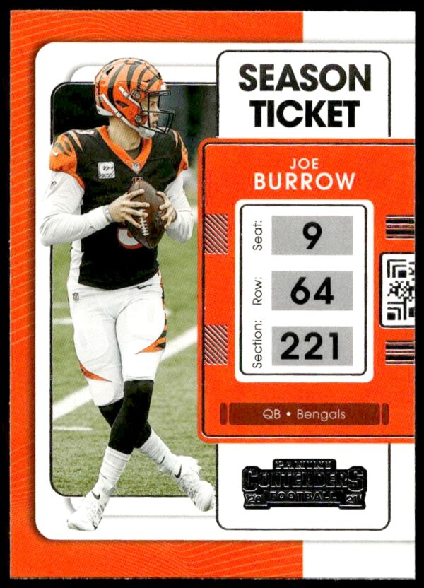 2021 Panini Contenders Joe Burrow #19 (Front)