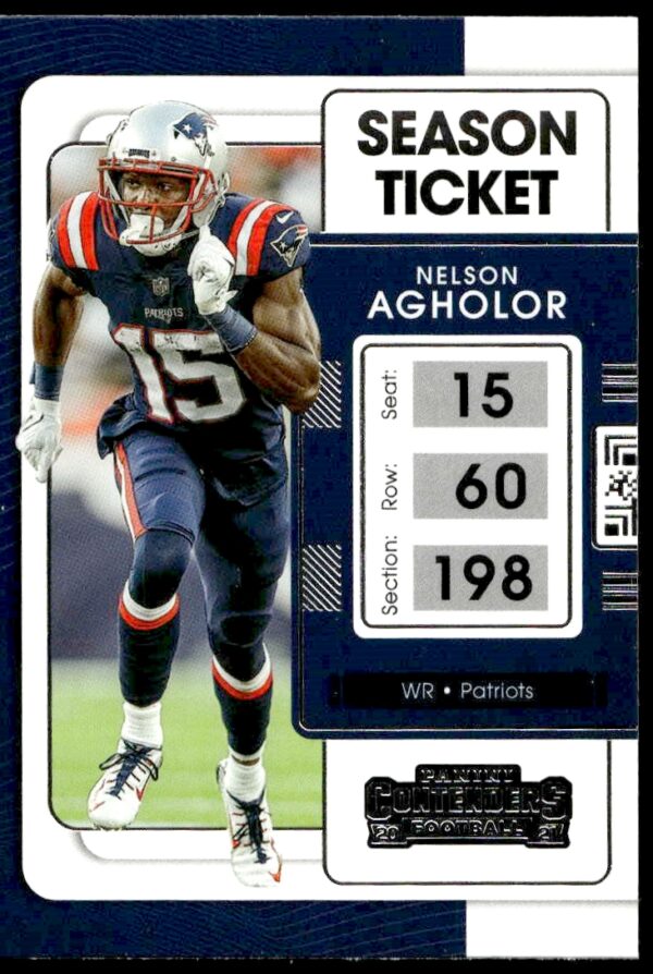 2021 Panini Contenders Nelson Agholor #67 (Front)