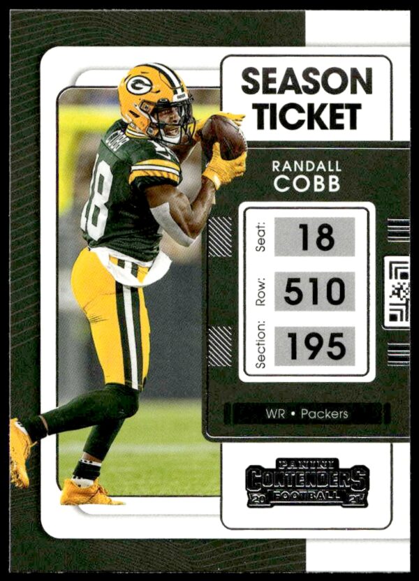 2021 Panini Contenders Randall Cobb #39 (Front)