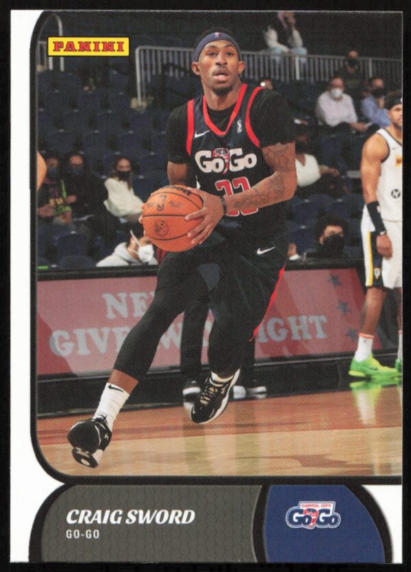 2022 Panini NBA G League Craig Sword #21 (Front)