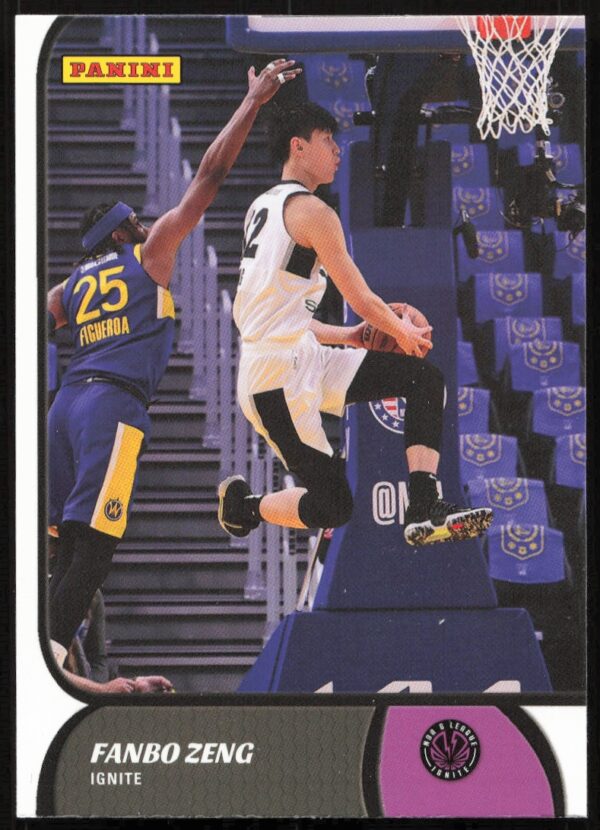 2022 Panini NBA G League Fanbo Zeng #176 (Front)