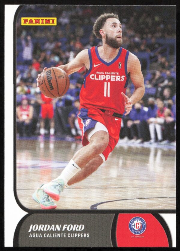 2022 Panini NBA G League Jordan Ford #3 (Front)