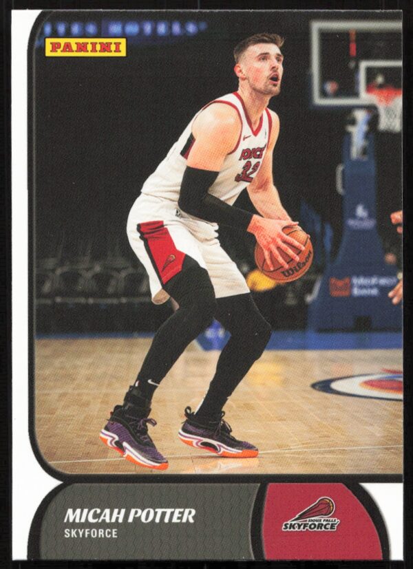 2022 Panini NBA G League Micah Potter #134 (Front)