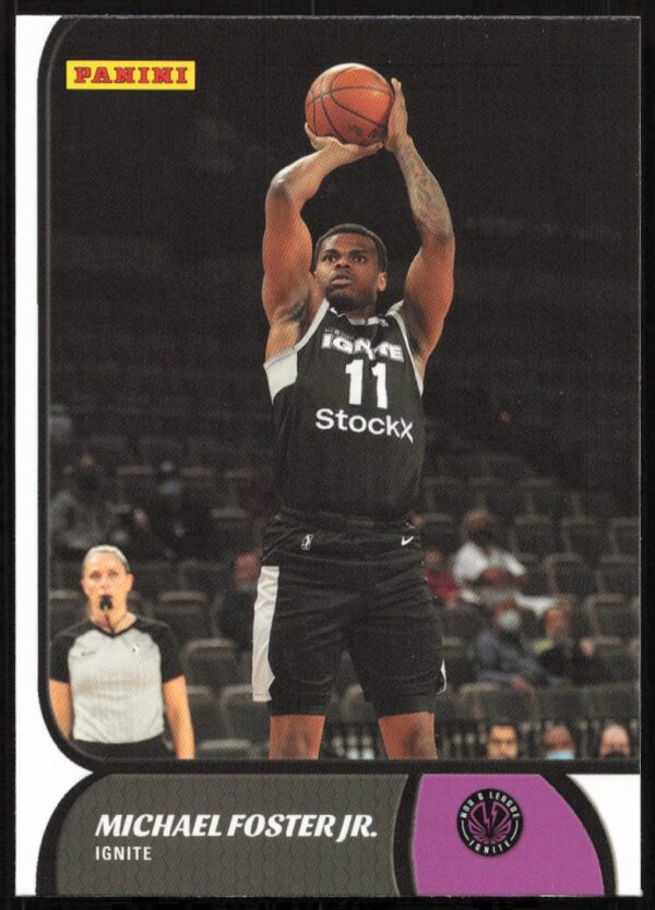 2022 Panini NBA G League Michael Foster Jr. #179 (Front)