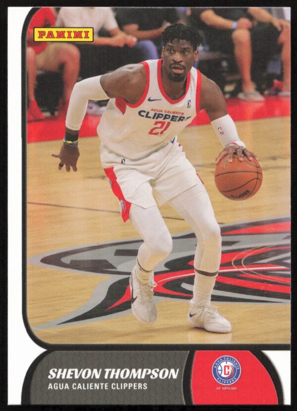 2022 Panini NBA G League Shevon Thompson #6 (Front)