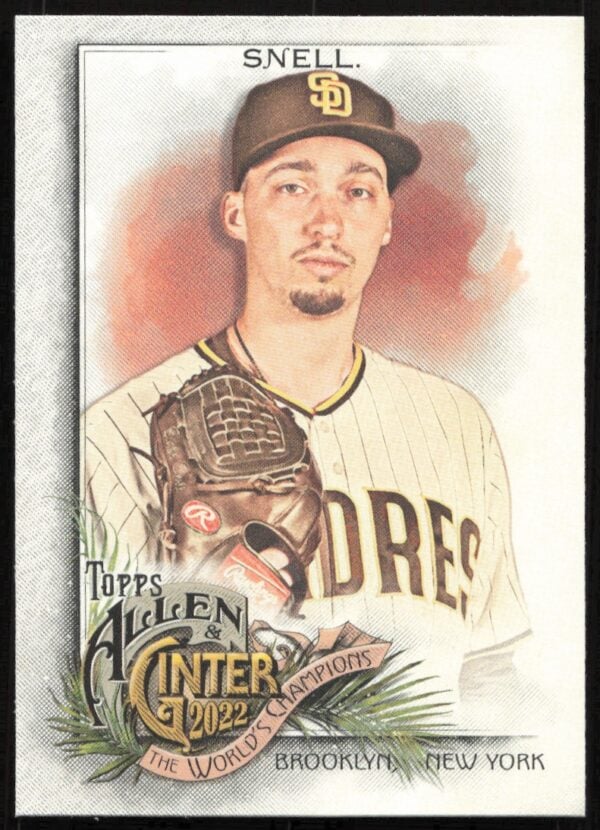 2022 Topps Allen & Ginter Blake Snell #55 (Front)