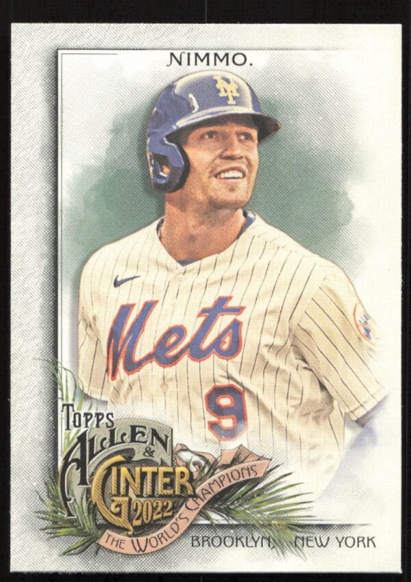 2022 Topps Allen & Ginter Brandon Nimmo #330 (Front)