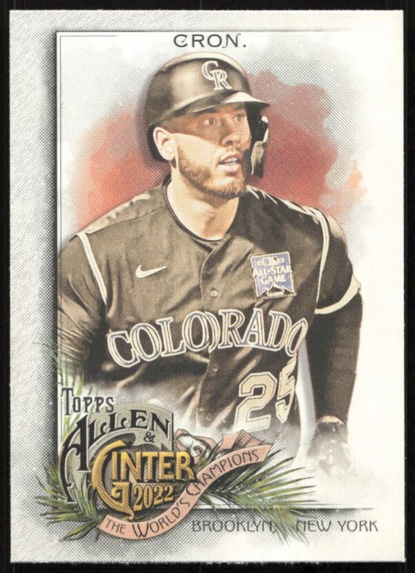 2022 Topps Allen & Ginter C.J. Cron #268 (Front)