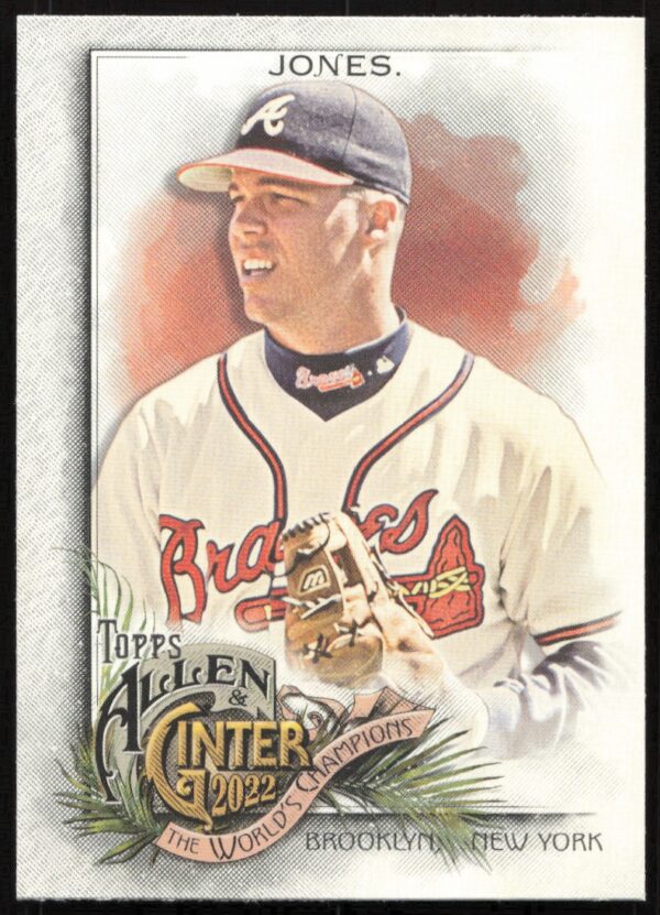 2022 Topps Allen & Ginter Chipper Jones #150 (Front)